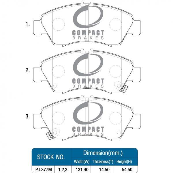 compact-brakes-ผ้าเบรคหน้าสำหรับ-honda-city-1-5e-v-tec-ปี-04-07-ผ้าเบรก-ซิตี้-dcc-377