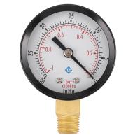 Mini Dial Pressure Gauge scale Black