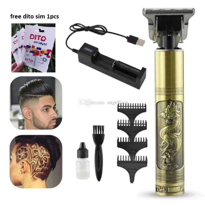 HOT SALE Hair Trimmer for Men Hair Trimmer Vintage Razor for Haircut on Sale  Hair Clipper Rechargeable Wireless Professional Hair Salon Barbershop  Accessories FREE DITO SIM 5G | Lazada PH
