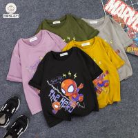 เสื้อยืดเด็กลาย Spider Man ไซส์ XL