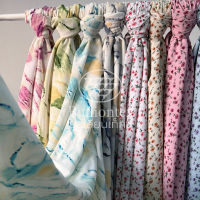 ผ้า Amanda Floral Print ผ้าลายสดใส น่ารัก ขายดี พริ้ว เบาบาง ขนาด 1 หลา พร้อมส่ง