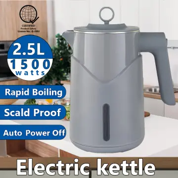 0.8L Electric Kettle Stainless Steel, 800 Watts Small Electric Kettle Fast  Boil