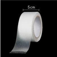 ♝●◊ 5cm 5m/10m Heavy Duty Anti Slip Tape for Stairs Boat Step Tape Strong Abrasive Safety Tape Clear PEVA High Friction Grip