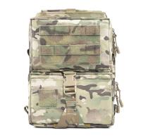 【LZ】 Tactical Vest Backboard Bag for Mayflower Scarab Quick Release Molle Medical Water Bag Airsoft Military Accessory War Game Gear