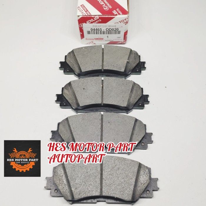 Kampas Rem Depan Brekpad Toyota Sienta Original Set Lazada Indonesia