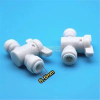 High efficiency Original water purifier 2-point ball valve switch straight-through quick-connect two-point water pipe valve water purifier pure water machine plastic accessories