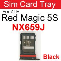 อะแดปเตอร์ที่ใส่ถาดบัตรสำหรับ Zte Nubia Red Magic 3S Nx629j 5G Nx659j 6 Nx669j 6r Nx666j ซ่อมแซมการ์ดรีดเดอร์ Sd 6pro