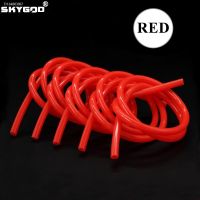 ◑ 1/5/10M Food Grade Red Silicone Rubber Hose ID 0.5 1 2 3 4 5 6 7 8 9 10 12 14 16 18 20 25 32mm Flexible Nontoxic Silicone Tube