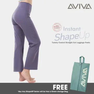 AVIVA Maximum Tummy Control Straight Cut Long Pants (81-4190