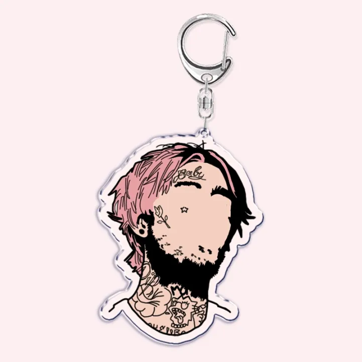 lil-peep-rapper-keychain-for-accessories-bag-pendant-crybaby-hellboy-love-yikes-letter-key-chain-ring-keychains-jewelry-gift