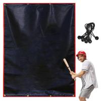 Batting Cage Mat Backstop Padding Softball Baseball Training Equipment Multifunctional Baseball Pitching Net And Nets For Batting And Pitching For Batting And Pitching wonderful