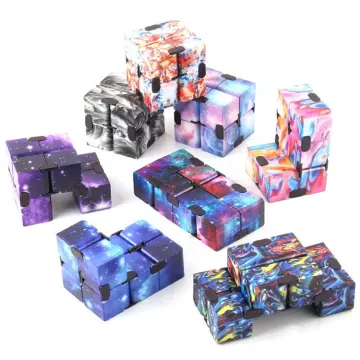 Infinity Cube - Magic Endless Folding Fidget Toy - Flip Over and Over