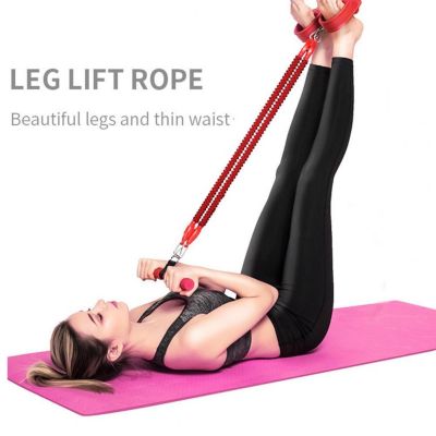 【CW】 11Pcs Multifunctional Training Sport Elastic Pull Rope Resistance Band Exercise Set