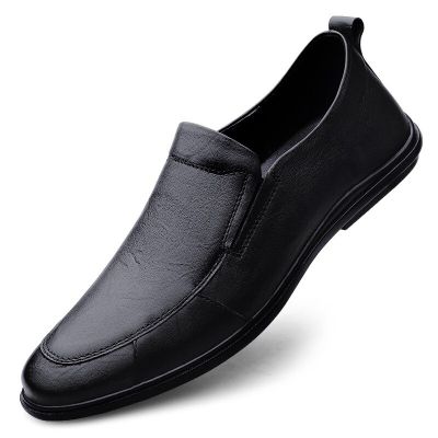 รองเท้าผู้ชายแฟชั่นใหม่2023สุภาพบุรุษสวมรองเท้าหนังรองเท้าธุรกิจผู้ชายรองเท้าทางการผู้ชาย