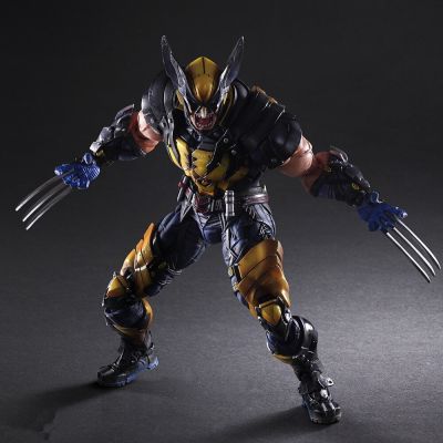 26ซม. Marvel Wolverine X-Men อะนิเมะ Figma Wolverine Logan PVC ของเล่น Avenger PVC Action Figure ตุ๊กตาของเล่นเด็กของขวัญ Collection