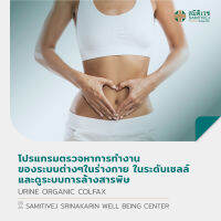 [E-Voucher] โปรแกรมตรวจหาการทำงานของระบบต่างๆในร่างกายในระดับเซลล์ด้วยปัสสาวะ และดูระบบการล้างสารพิษ Urine Organic Colfax สมิติเวช ศรีนครินทร์ Wellbeing center