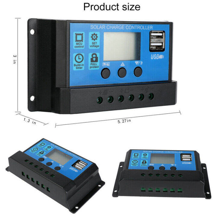 pwm-30a-solar-charge-controller-12v-30a-lcd-display-dual-usb-solar-panel-charger