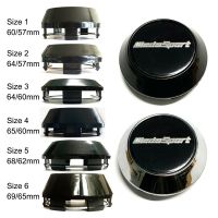 Style 4pcs 60/64/65/68/69MM Car Automobile Wheel Center Cap Hub Cap Center Cover  Sports Wheel Fit for Weds Sport Wheel