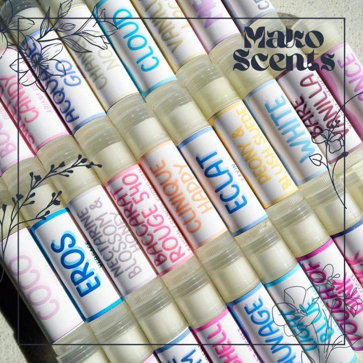 A Convenient and Longlasting Solid Perfume Balms for Men and Women by