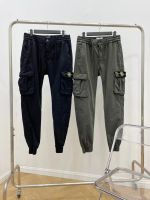 Stone Stone Island Overalls Multi-Pocket Trousers With Feet Mens Trendy Couple Casual Slim Pants Womens Autumn And Winter Models