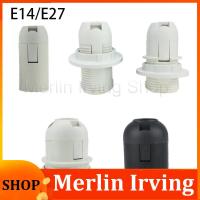 Merlin Irving Shop Screw E14 E27 M10 LED Light Bulb Base Cap Power Holder Electric Pendant Socket Lamp Shade Converter 220V 110V
