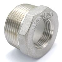 304 Stainless Steel Reducer 1-1/4 BSP Male Thread to 3/4 BSP Female Thread Reducing Bush adapter Fitting Gas Air Water Fuel