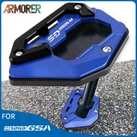 Motorcycle Accessories For BMW R1250GS ADVENTURE R 1250GS ADV R1250 GSA 2022 Kickstand Extension Side Stand Enlarger Plate Pad