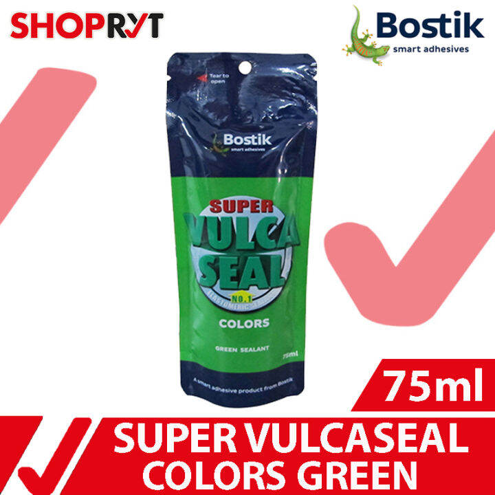 BOSTIK Vulcaseal Elastomeric Waterproofing Sealant 75ml JR Pouch Green