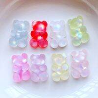 40Pcs/Kawaii Resin Mini Little bear Flat Back Cabochon For Bows Accessories DIY Scrapbooking Crafts