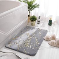 Bathroom Rugs Soft Floor Mat Super Absorbent Toilet Carpet Door Foot Mats Bath Non-slip Rubber Shower Rug Pad Home Doormat