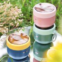 Thermos Containers Microwave Heating Insulated With Spoon Vacuum Flasks Thermo Wholesale For Gifts Lunch Box Stainless Steel