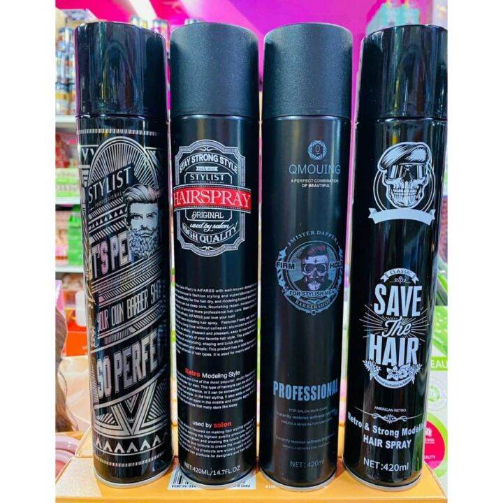 NEW HAIR SPRAY (PENGERAS RAMBUT) 420ML Lazada