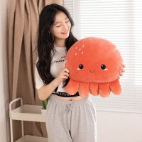 45CM‘’น่ารักตุ๊กตาสัตว์ทะเล Kawaii Little Octopus ตุ๊กตา Plush ไส้ของเล่นเด็กนอนผ้าตุ๊กตาตกแต่งบ้าน