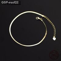 【CW】卐✧  WOOZU Real 925 Sterling Fashion Snake Anklet Korean Foot Leg Beach Jewelry