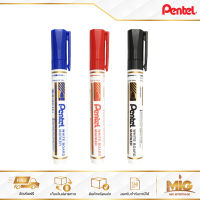 Pentel Whiteboard Marker ปากกาเคมีสำหรับเขียนไวท์บอร์ด รุ่น MW45 (หมึกสีดำ, แดง, น้ำเงิน) เขียนลื่น ติดทน