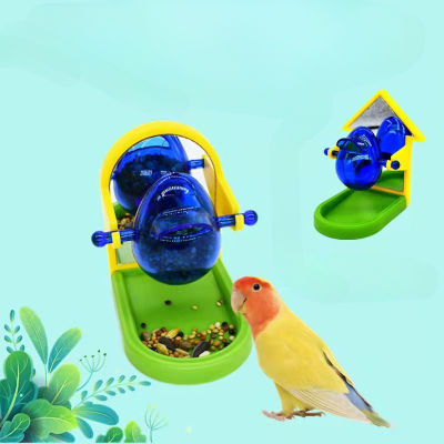 Bird Parrot Fun Training Leakage Feeding Props Budgerigar atiel Foraging Development อัจฉริยะ Parrots ของเล่น Feeders
