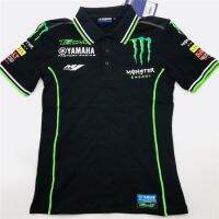 รองเท้าผ้าใบ Yamaha Monster Team สำหรับผู้ชาย Mens Polo Shirt 2018 Latest Motorcycle Racing Riding shirt