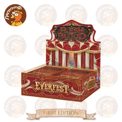 Flesh and Blood TCG : EVERFEST Booster Box - 1st EDITION การ์ดเกมเฟลชแอนด์บลัด แท้ 100% fabtcg