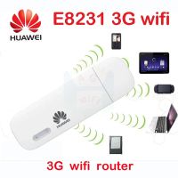 ปลดล็อคหัวเว่ย WiFi สำหรับรถ E8231s โทรศัพท์มือถือ3G โมเด็มเราเตอร์ WiFi 10 Wifi สำหรับรถยนต์ระบบแอนดรอยด์3G โมเด็ม Wifi Usb สำหรับระบบแอนดรอยด์ดองเกิล3G E8231