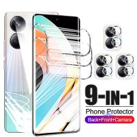 ฟิล์มไฮโดรเจล9 In 1สำหรับ Oppo Realme 10 Pro Plus,อุปกรณ์ป้องกันหน้าจอ Realme10ฟิล์มเจล5G เลนส์กล้องถ่ายรูปไม่ใช่กระจก