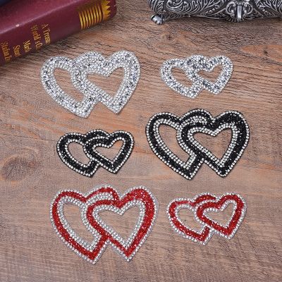 【YF】♣  Hot Notes Embroidery Sew Patches for Clothing By Rhinestones Iron on Stick Applique Jersey