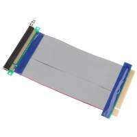 Bens Store PCI-Express PCIe 16X Slot Riser Card Ribbon Extension 19ซม.สายเคเบิลงอได้