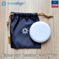 Invisalign® Aligner and Retainer Case กล่องใส่อุปกรณ์จัดฟัน และรีเทนเนอร์ ขนาดกระทัดรัด ฝาปิดแม่เหล็ก