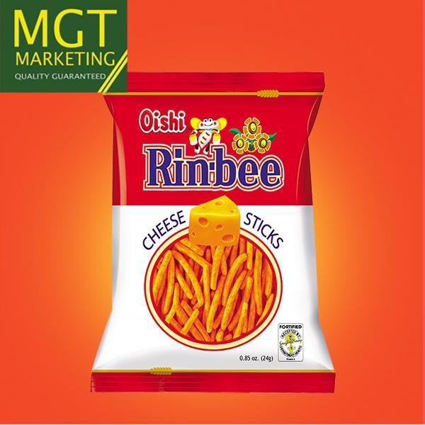 Oishi Rinbee Cheese Sticks 85g | Lazada PH