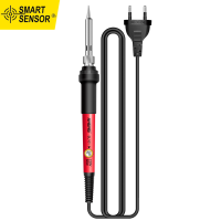 Smart Sensor SL101 60W Electric Soldering Iron Kit 6-Level Adjustable Temperature Thermostatic Design With Multimeter Test Pen Solder Sucker Soldering Auxiliary Tools Soldering Stand Tweezer For Welding Wiring