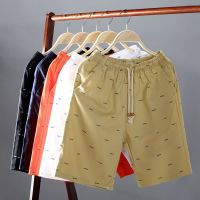 COD SDFERTREWWE Ready Stock Short Pants Men 100 cotton Sports Shorts Cropped Shorts Drawstring Seluar Pendek Lelaki M-5XL