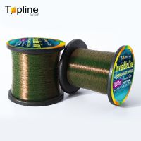 1000M Fishing Line Green 3D Super Strong Spotted Line 18LB 20LB 22LB 24LB Fluorocarbon Coated Monofilament Sink Nylon Line Fishing Lines