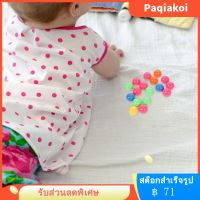 Paqiakoi 100pcs ลูกนับลูกบอลสีลูกสีสำหรับเด็กคณิตศาสตร์เครื่องมือการสอนของเล่นการศึกษาของเล่นการศึกษา