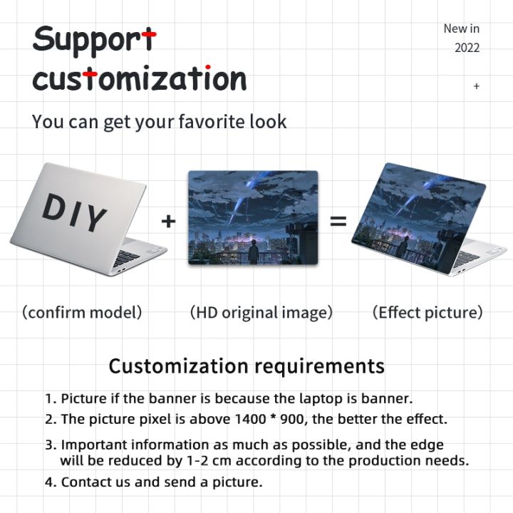 ร้อน-diy-ปกที่มีสีสันแล็ปท็อปสกินไวนิลสติกเกอร์13-quot-14-quot-15-6-quot-17-3-quot-สติกเกอร์กันน้ำสำหรับ-macbook-pro-lenovo-asus-hp-ตกแต่งรูปลอก