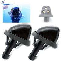 x2 Front Windshield Wiper Washer Nozzle Jet Sprayer Hood Water Clean Jets For Suzuki Swift SX4 Grand Vitara Escudo Aerio Ertiga Windshield Wipers Wash